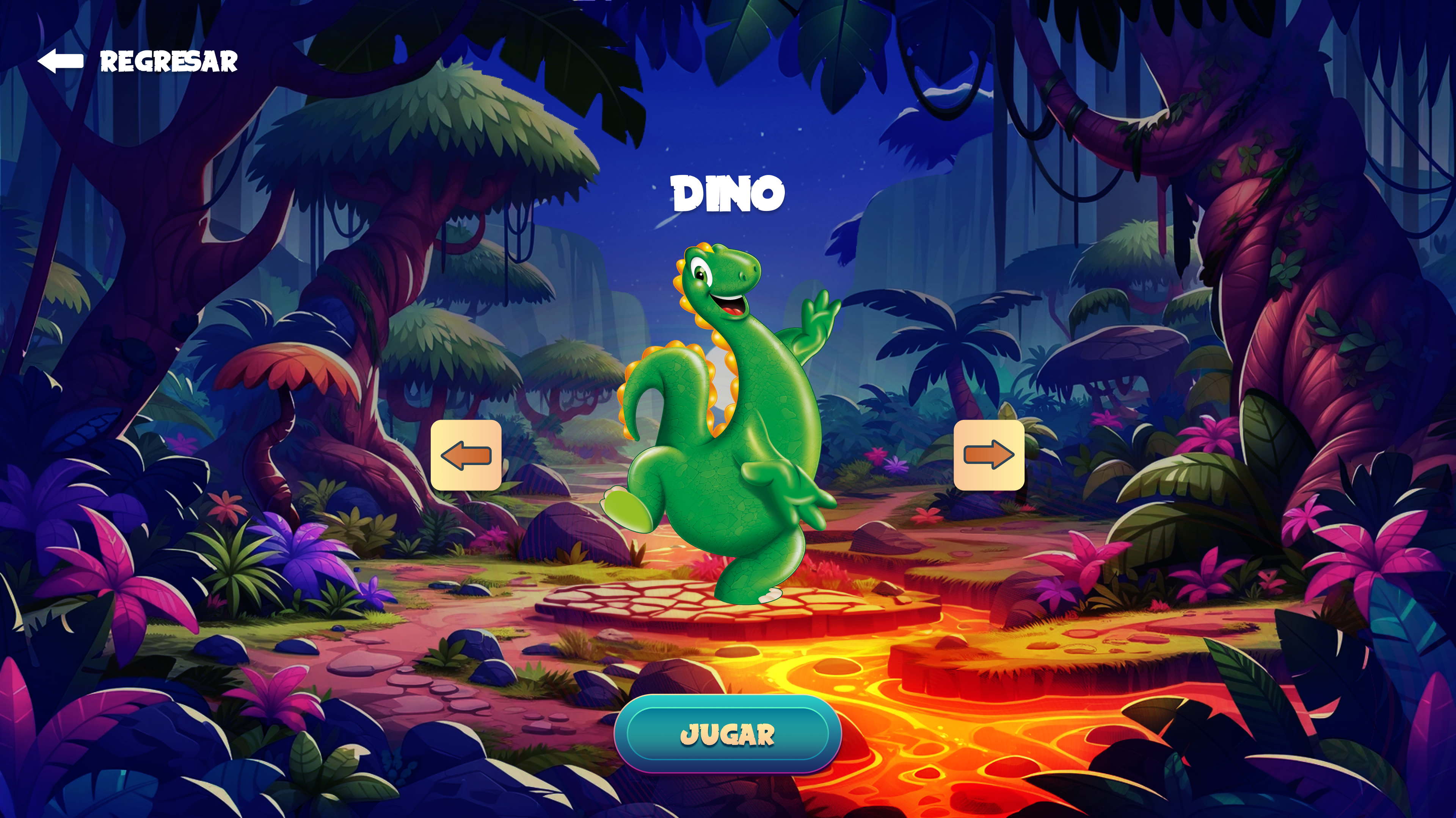 Dino character select