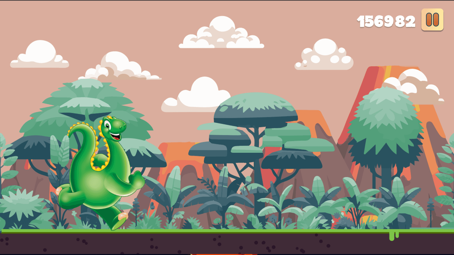 A branded mobile game for Galletas Dino, built from scratch